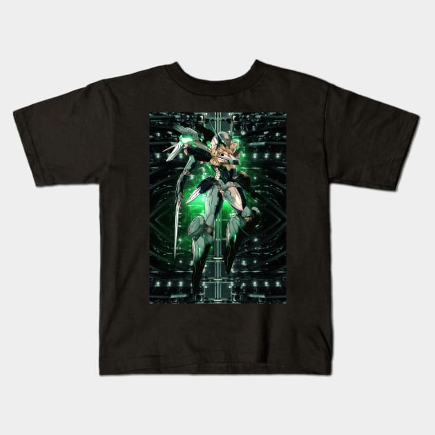 Jehuty zone of enders Kids T-Shirt by syanart